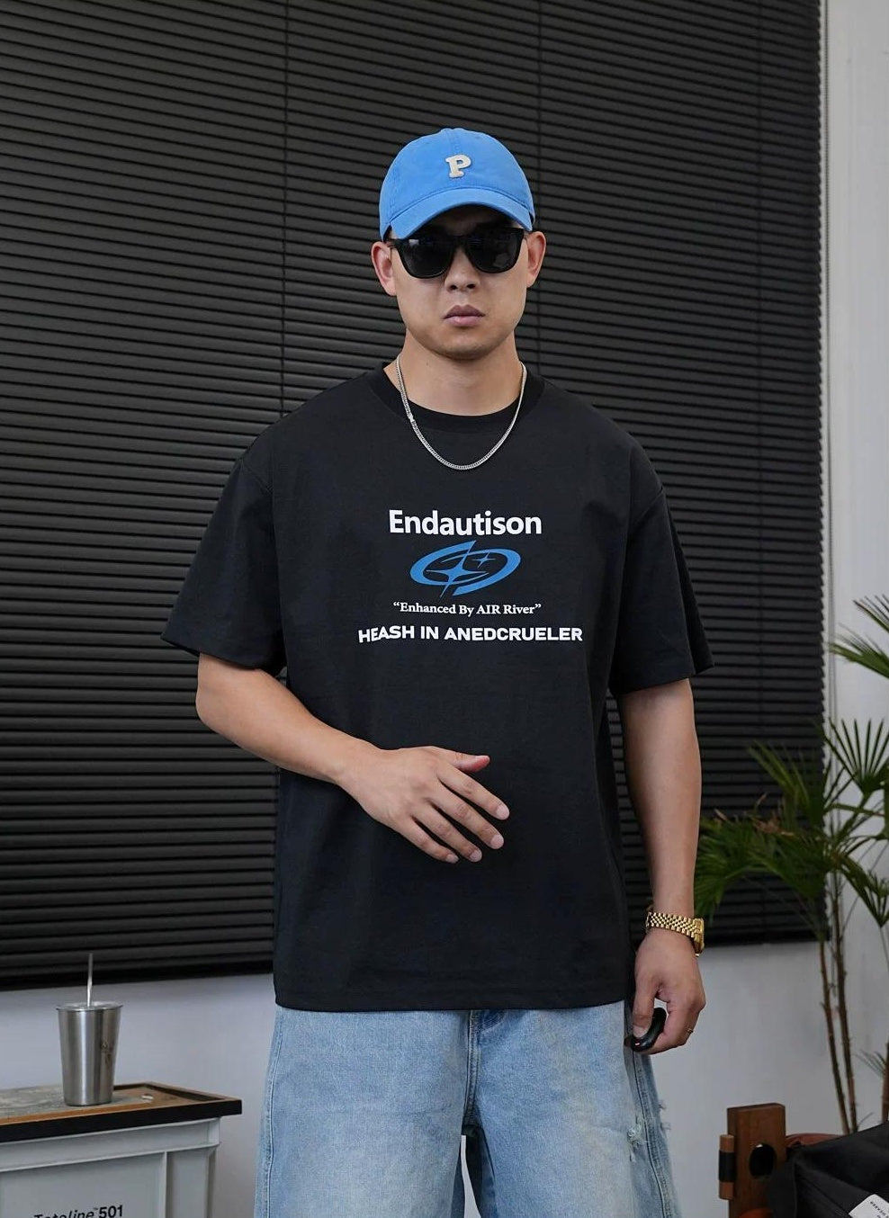 Casual Endautison Graphic T-Shirt