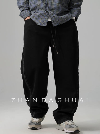 カジュアルルーズスウェットパンツ