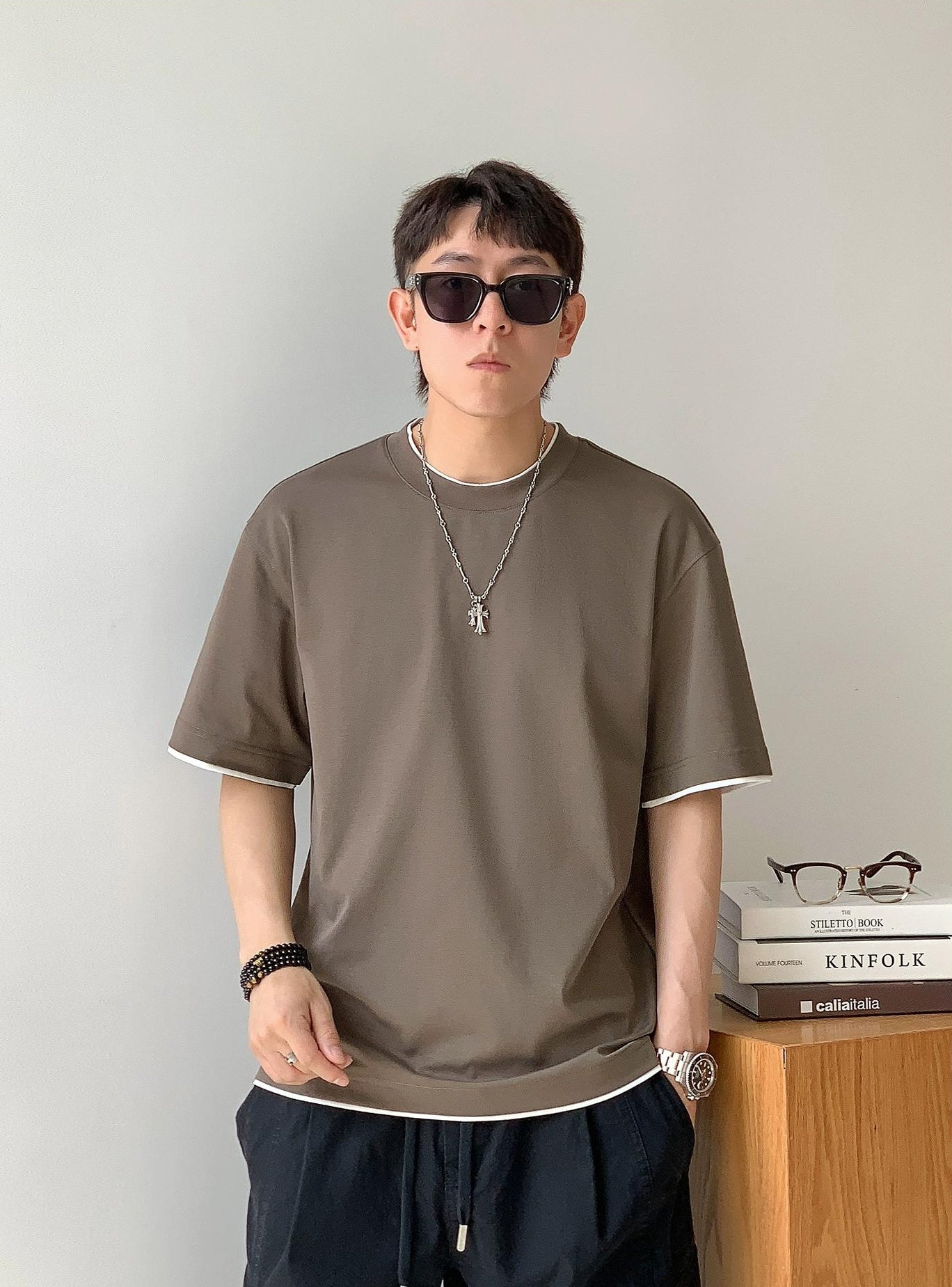 Lightweight Basic Short Sleeve T-Shirt