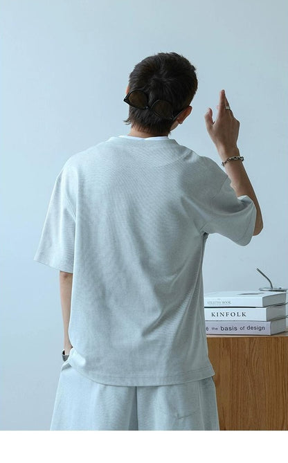 Summer Leisure T-Shirt & Shorts Set