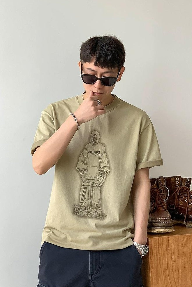 Fun Letter Print Tee