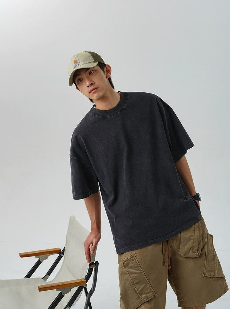 Retro Washed Cotton Tee