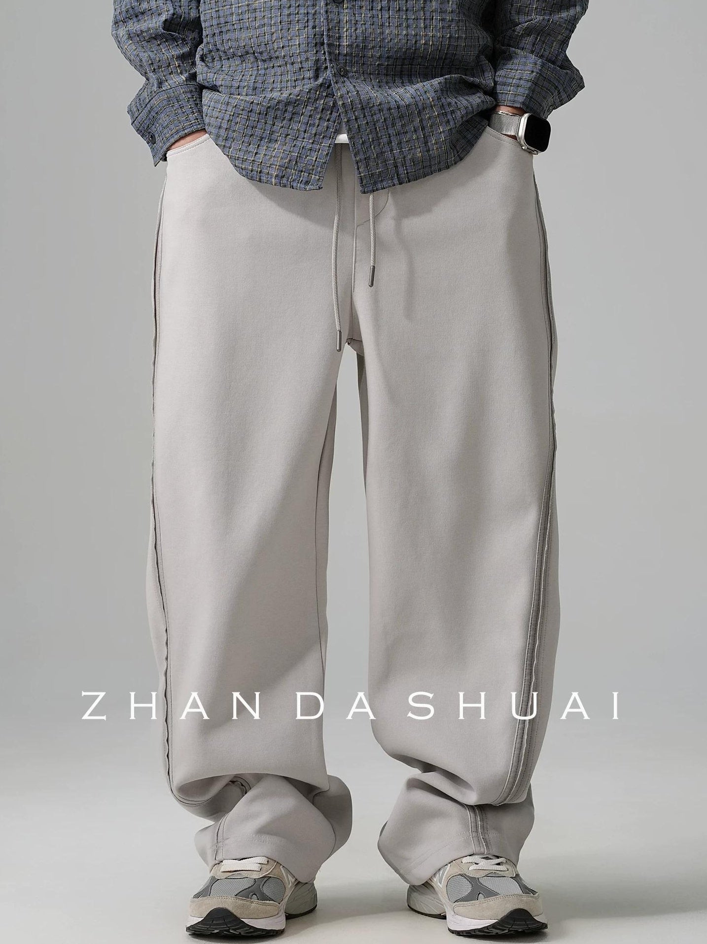 カジュアルルーズスウェットパンツ