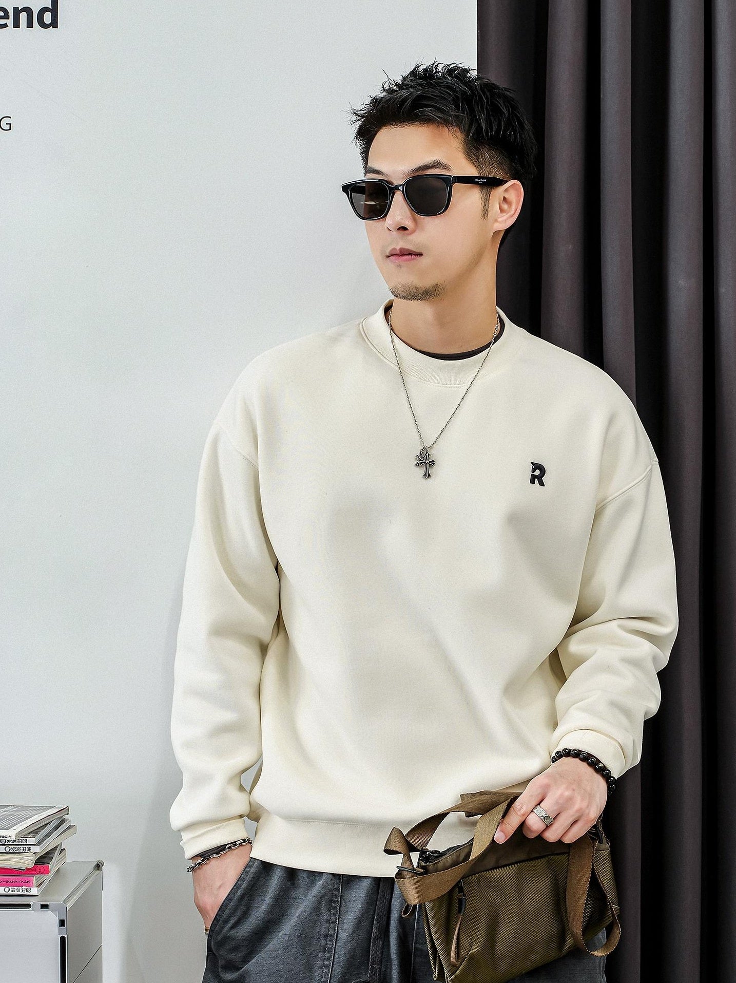 フリース プルオーバー セーター