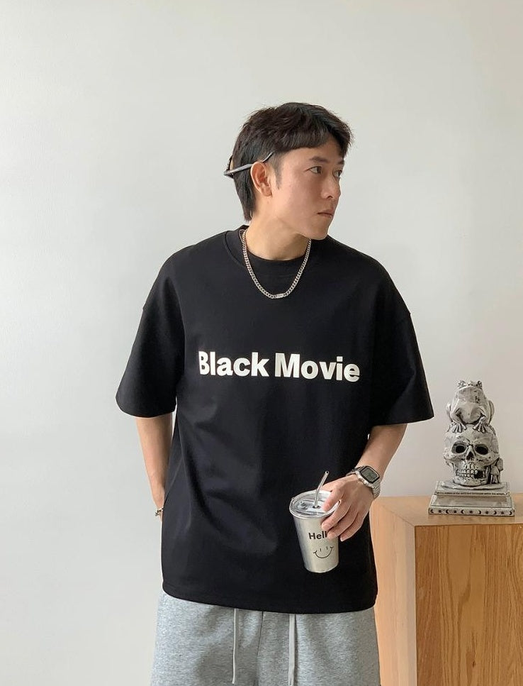 Color Clash Letter Tee
