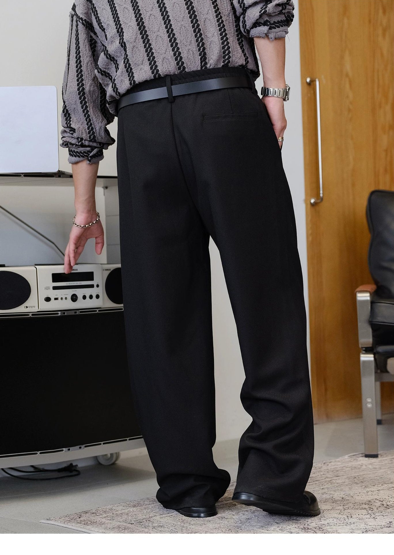 Formal Black Suit Pants