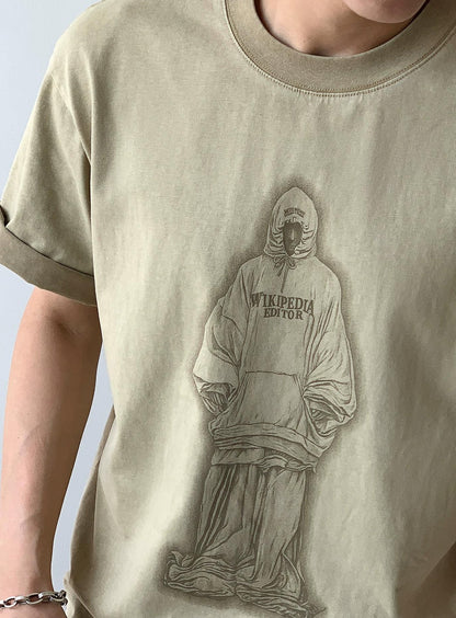 Fun Letter Print Tee