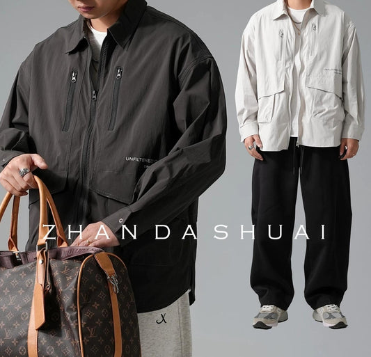 アウトドアジップジャケット