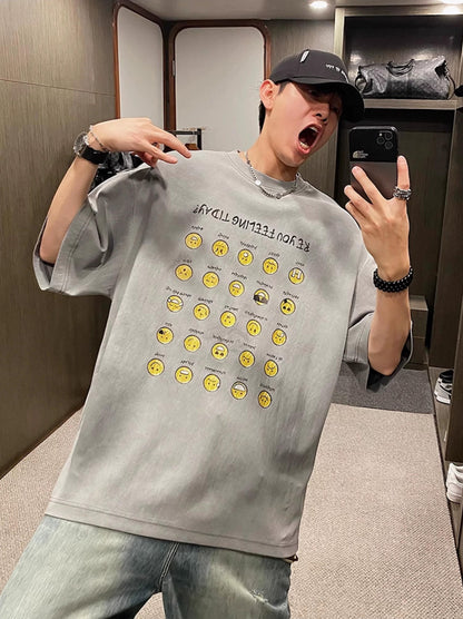 Retro Paris Smiley Tee