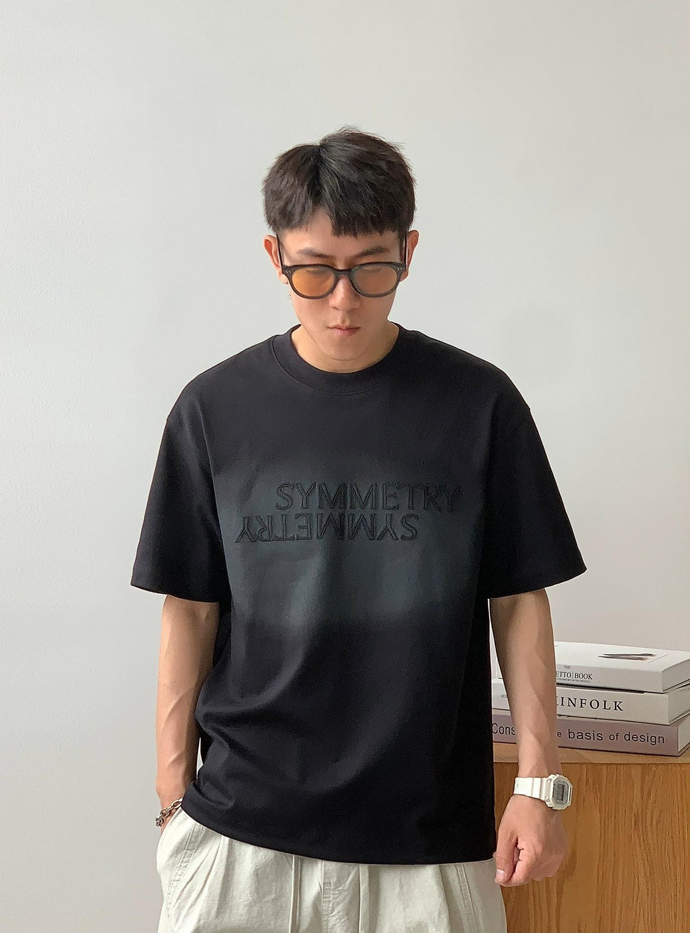 Long Embroidered Tee