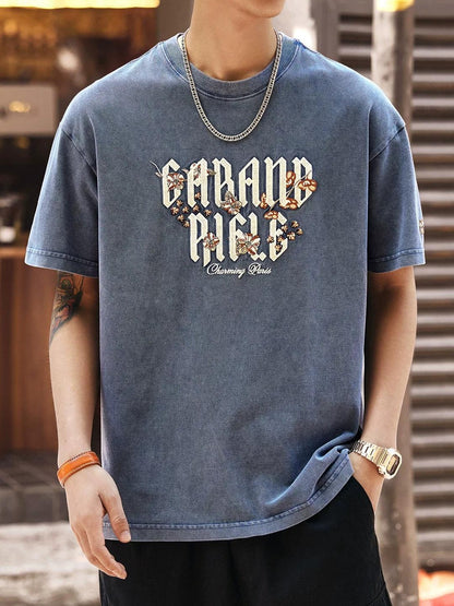 レトロヘビーサンドストーンTシャツ