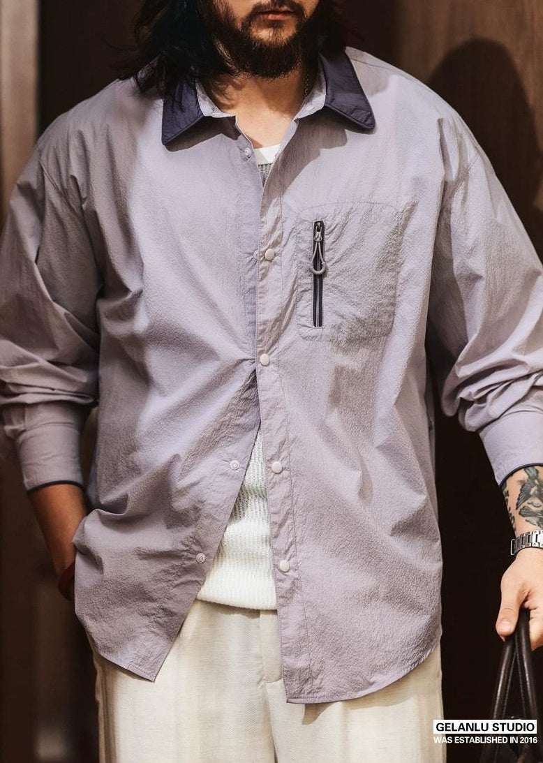 クール UVプロテクション カーディガン シャツ