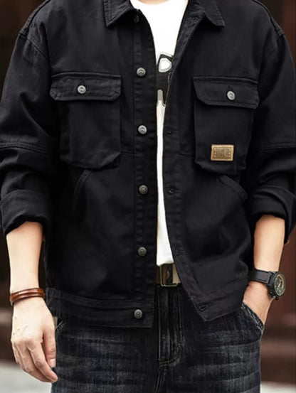 Vintage denim work jacket
