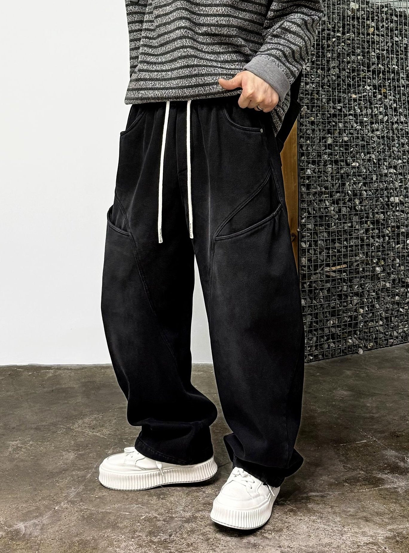 fleece casual pants