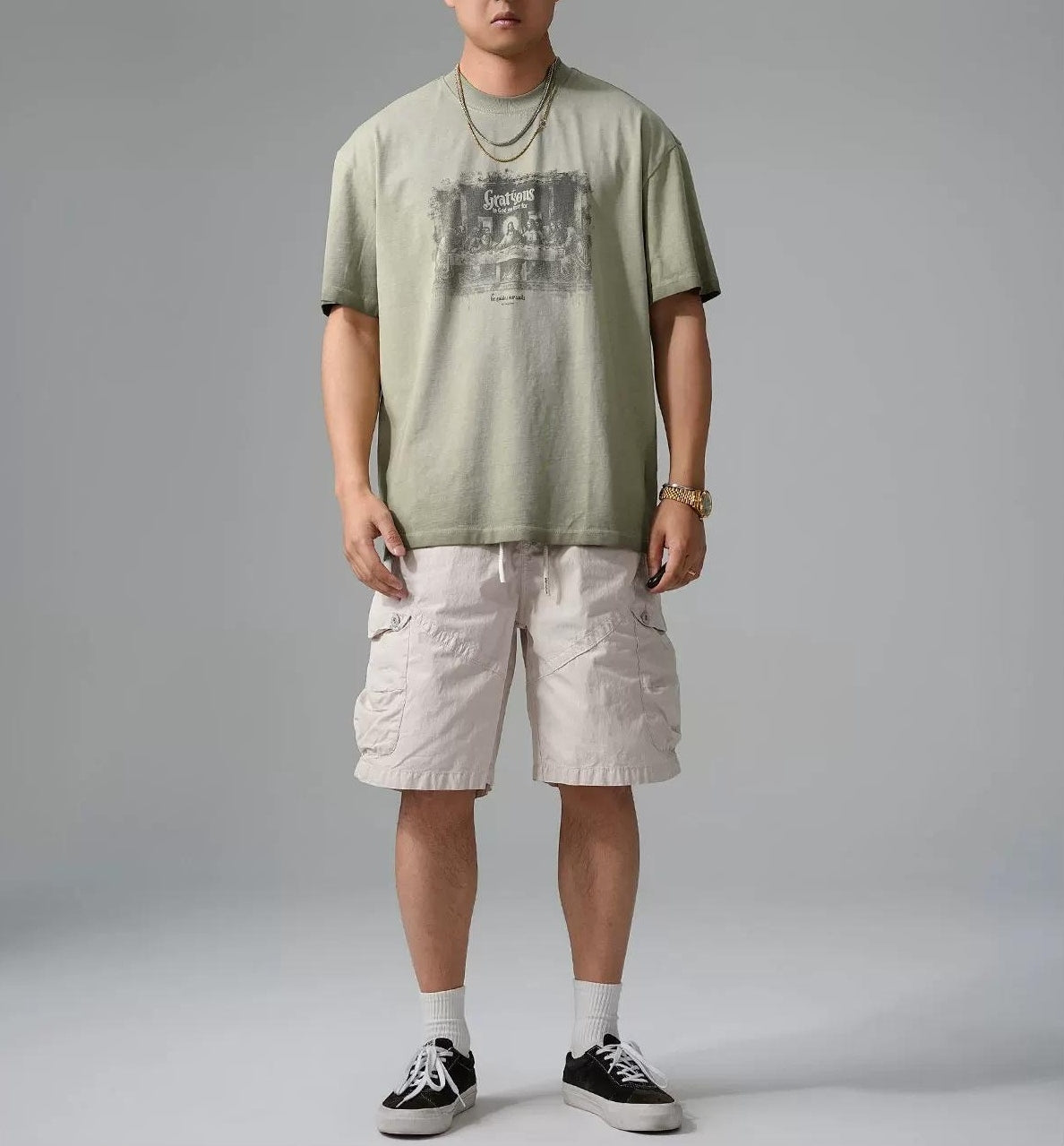 レトロヘビーウェイトコットンＴシャツ