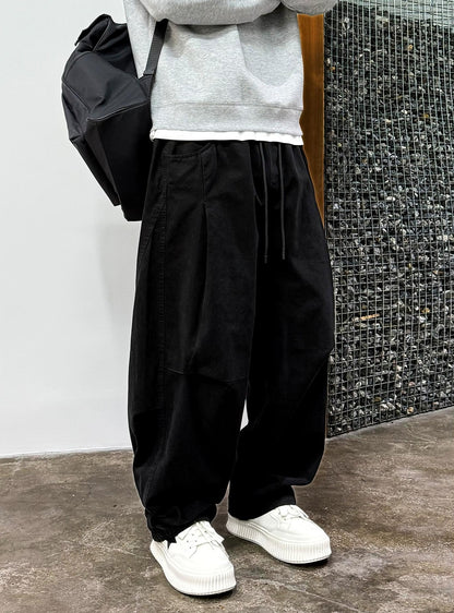 コージープリーツハーレムパンツ