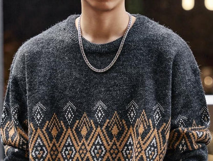 Ethnic Vintage Knit Jumper
