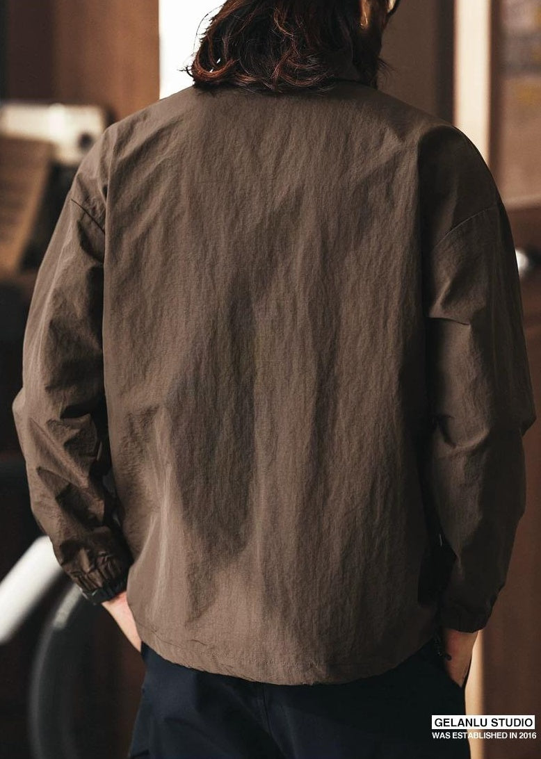 レトロシルクポロシャツ