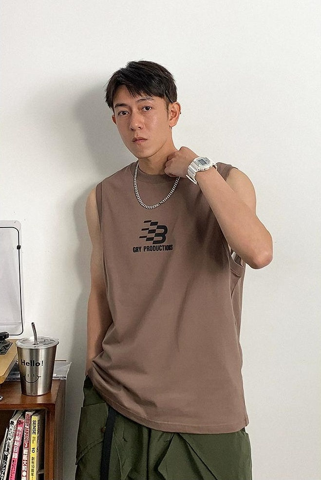Heavy Cotton Sports Tank