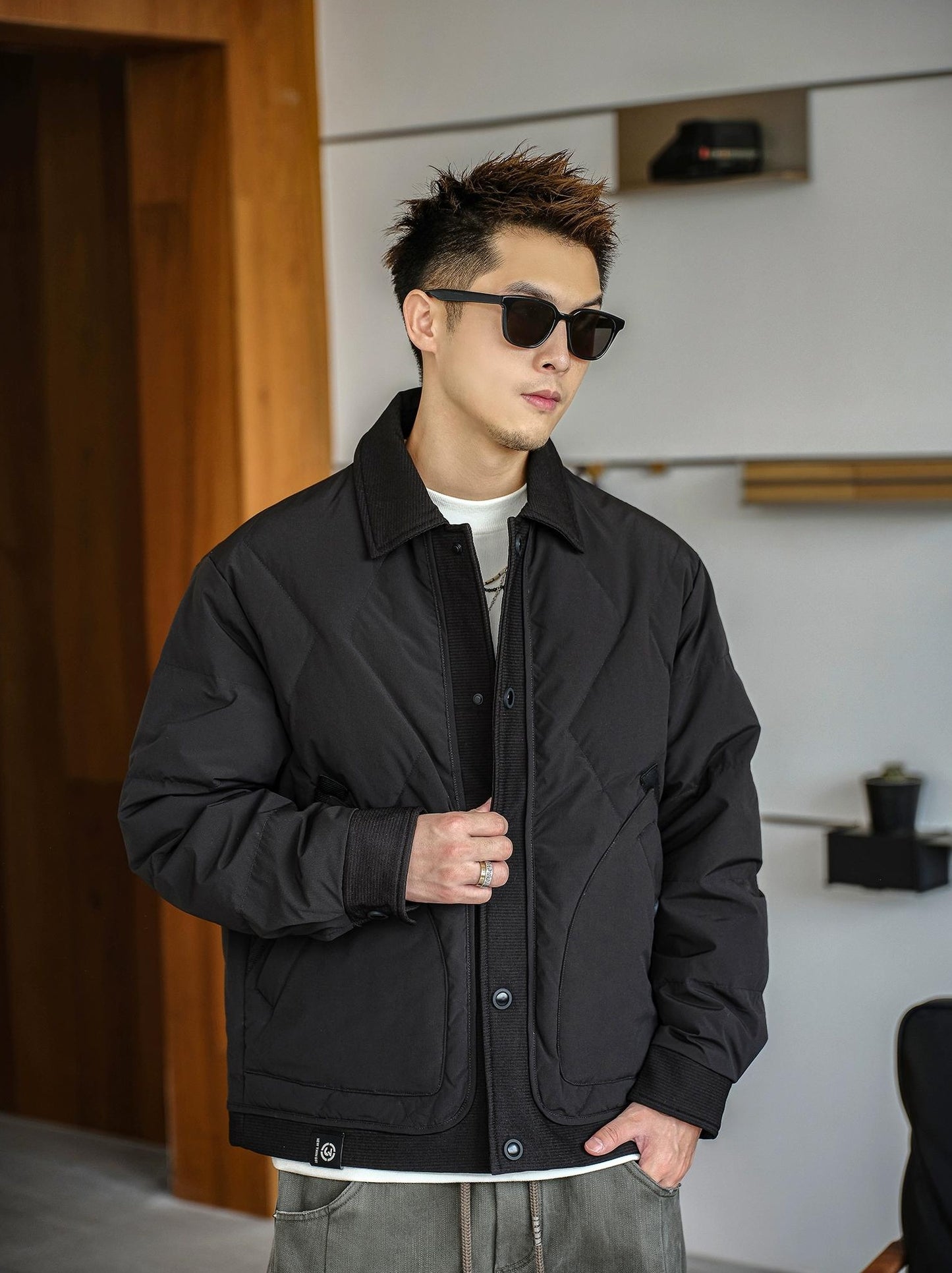 Black Diamond Grid Down Jacket