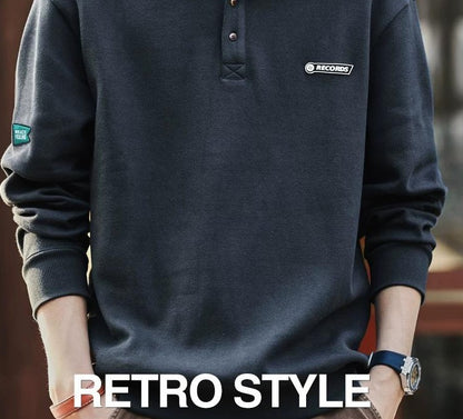 ヘビーウェイトロングスリーブポロ