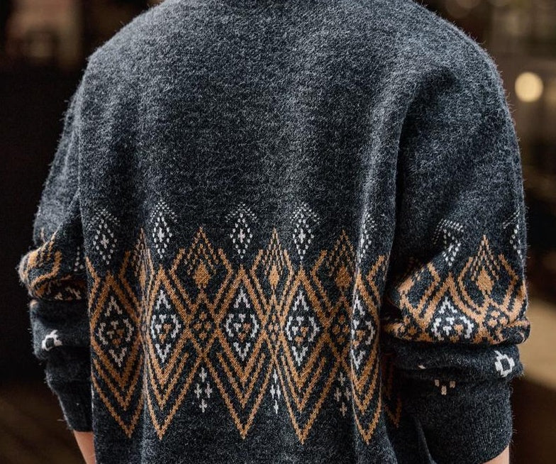 Ethnic Vintage Knit Jumper