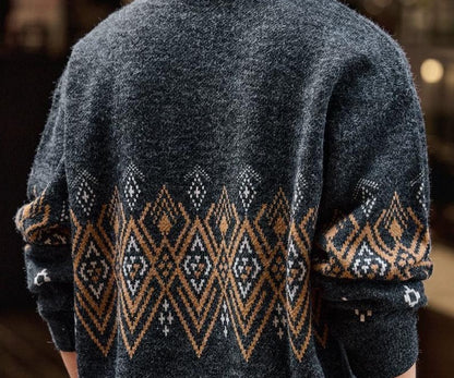 Ethnic Vintage Knit Jumper