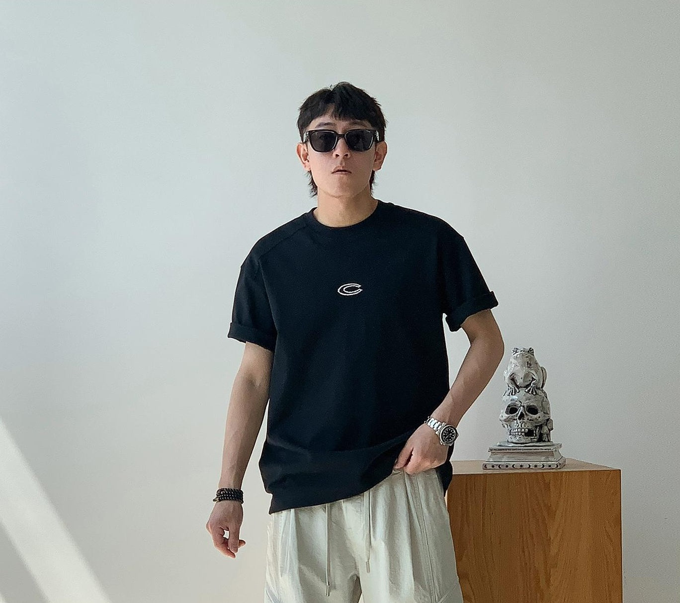 Casual print Tee