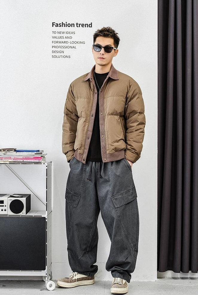 Men's heavy down jacket