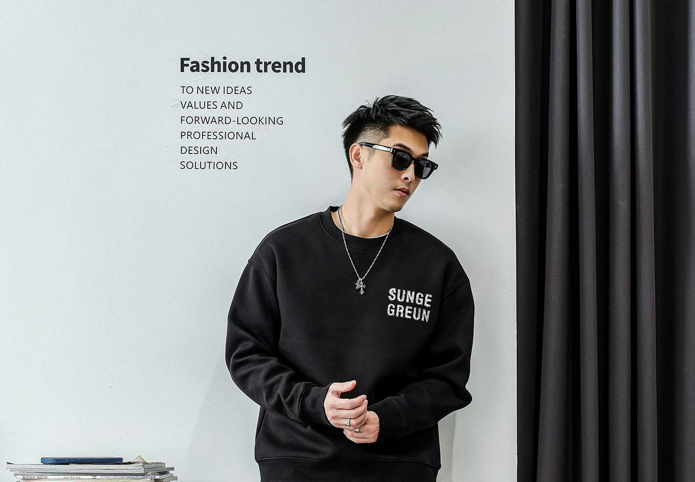 カジュアル フリース セーター トップ