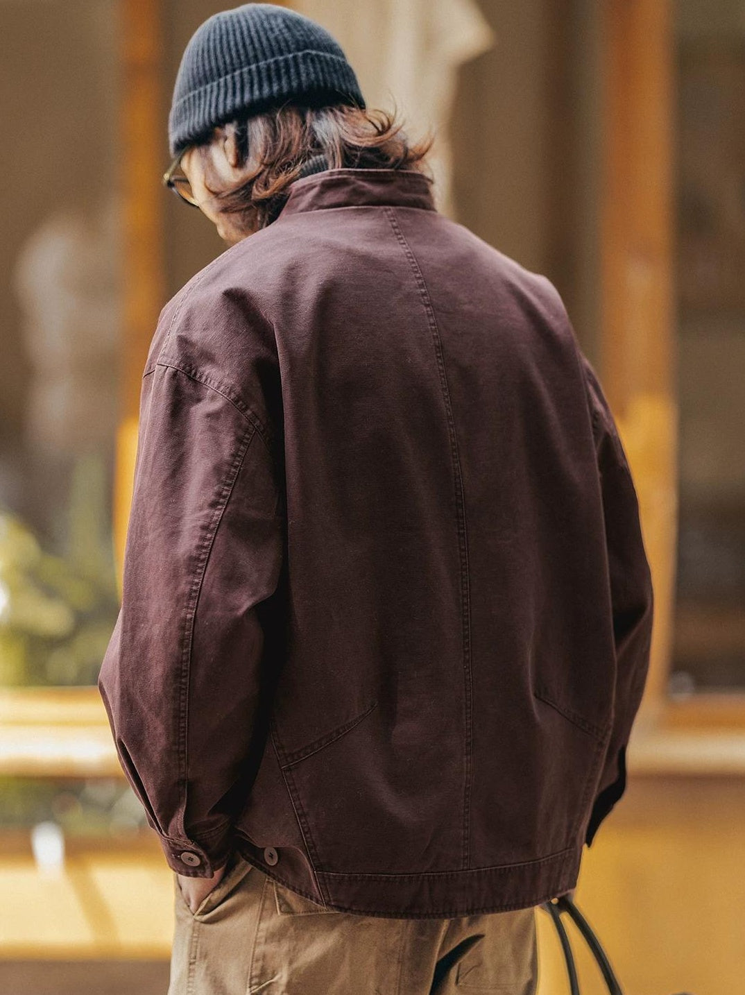 コットン フライトジャケット