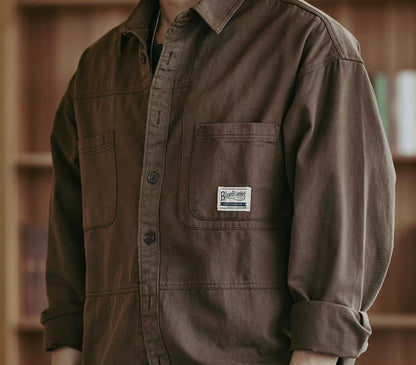 ヴィンテージヘビーウェイトワークシャツ