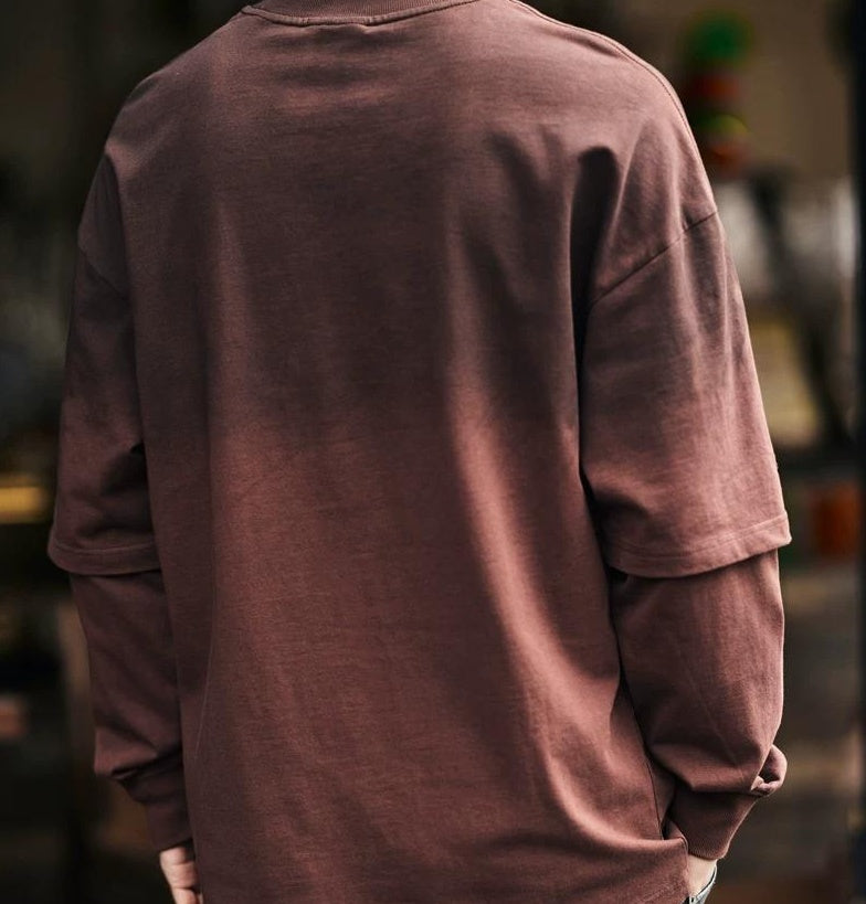 ヴィンテージグラデーションロングスリーブTシャツ