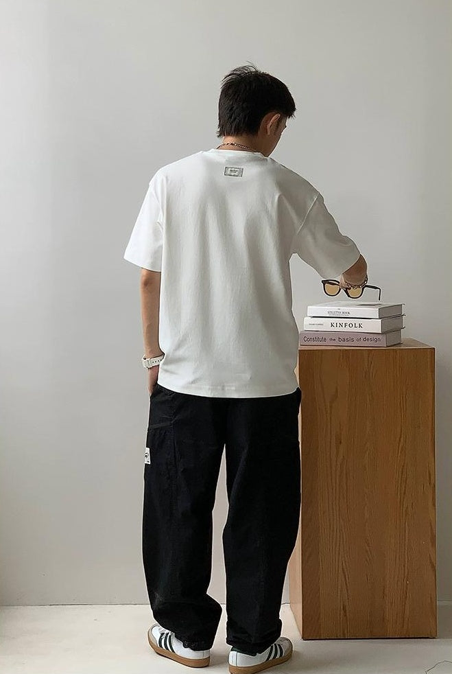 Long Embroidered Tee