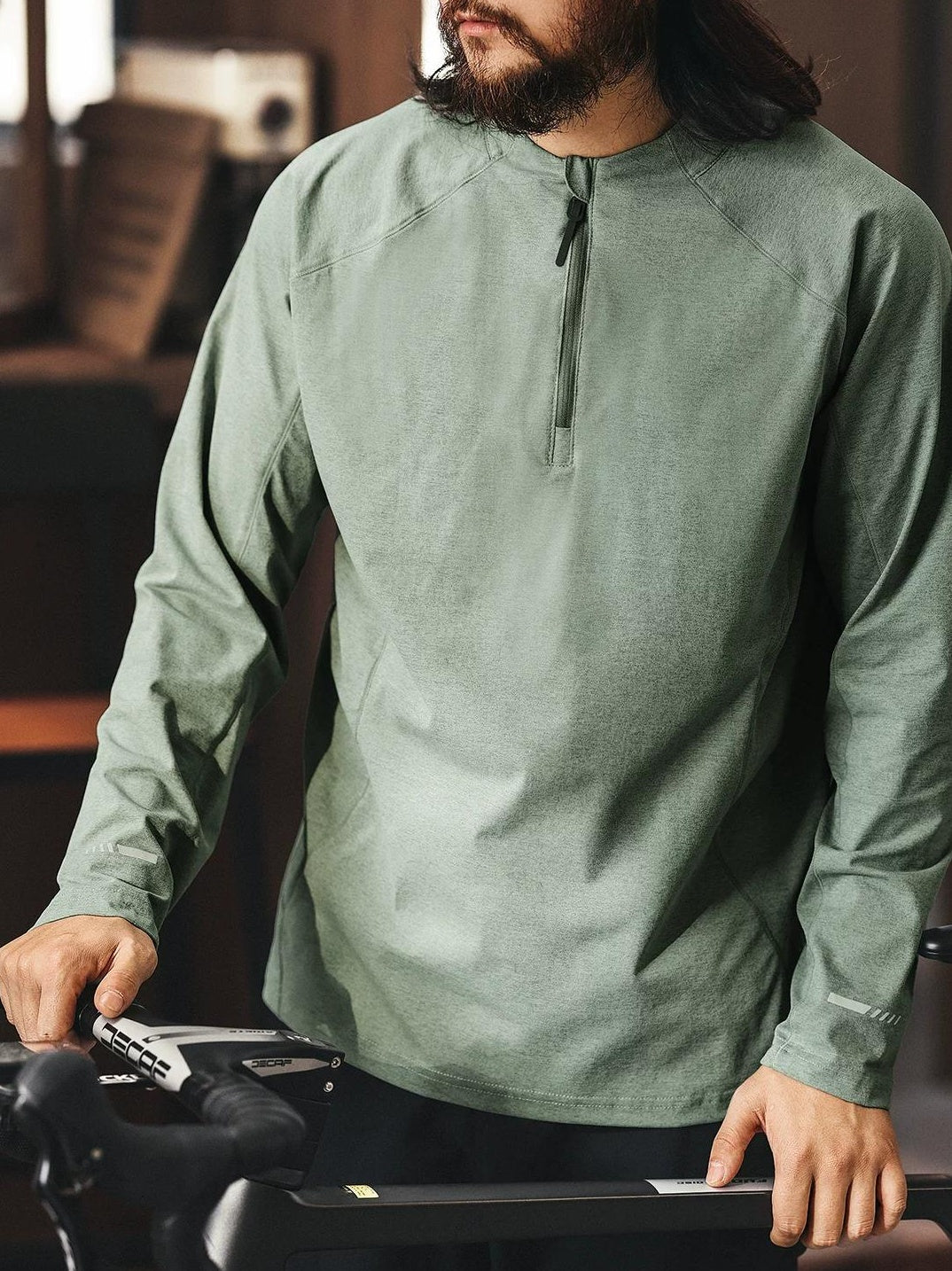 アウトドアクイックドライロングスリーブTシャツ