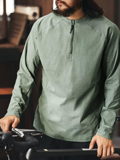 アウトドアクイックドライロングスリーブTシャツ