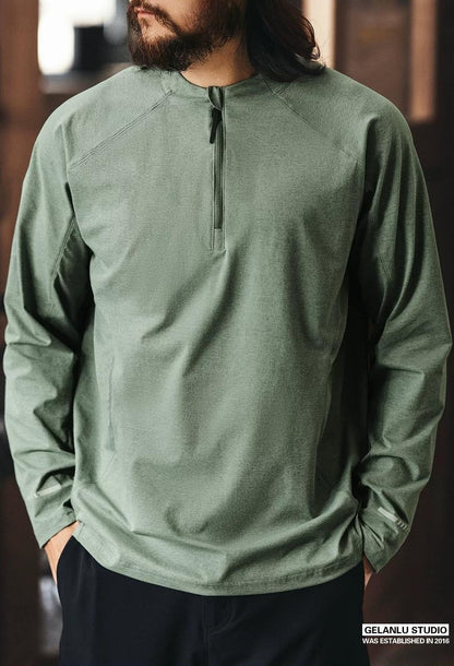 アウトドアクイックドライロングスリーブTシャツ