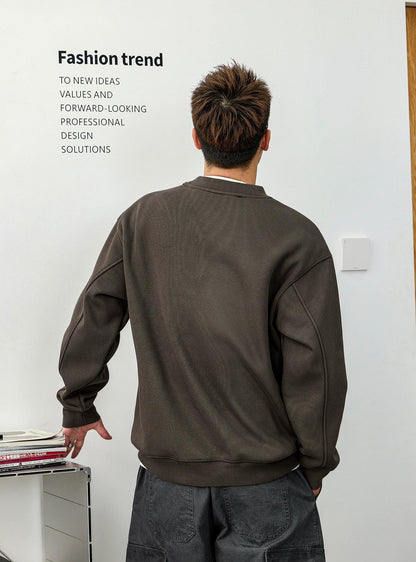 Casual Print Sweater