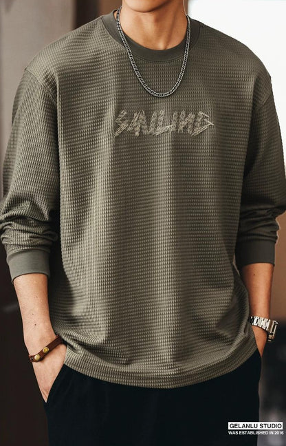 Blue Deal Embroidered Shirt