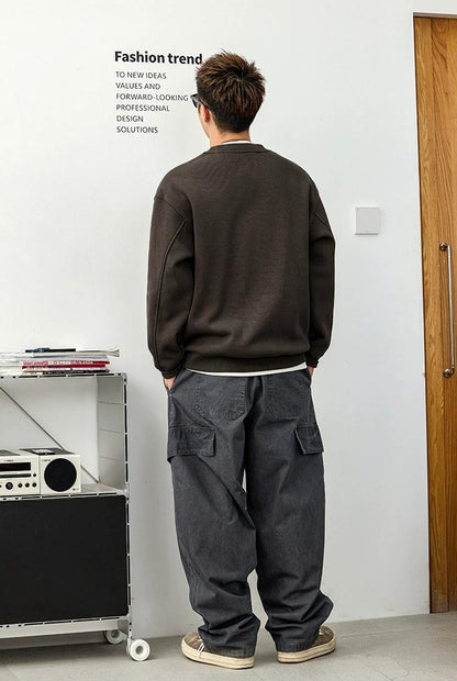 Casual Print Sweater