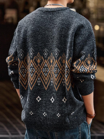 Ethnic Vintage Knit Jumper