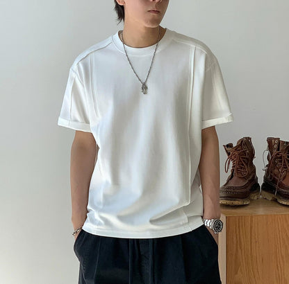 カジュアルソリッドカラーＴシャツ