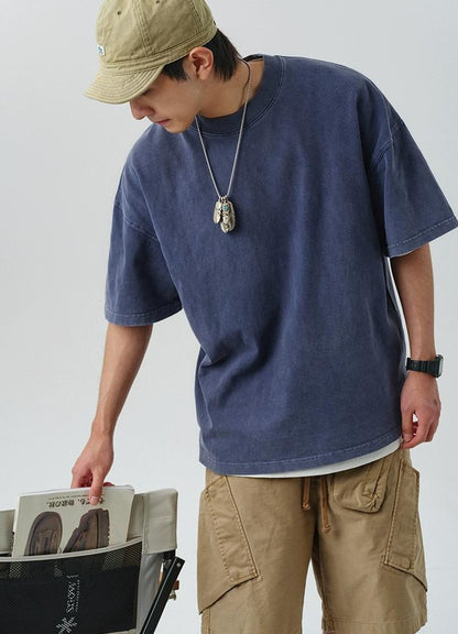 Retro Washed Cotton Tee