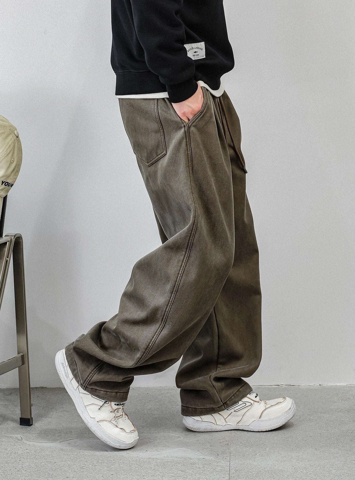 Casual fleece pants