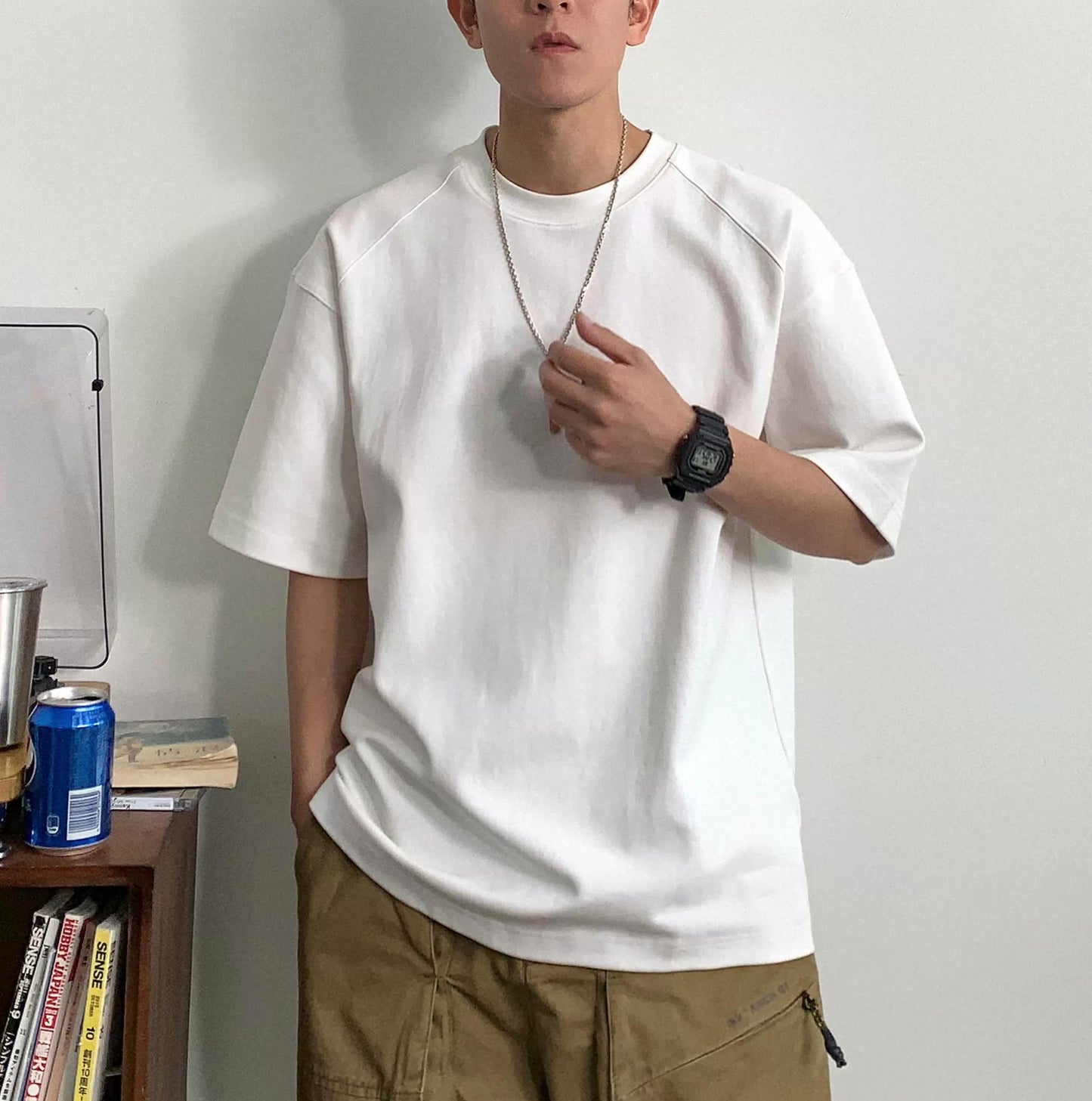 ヘビーウェイトホワイトＴシャツ