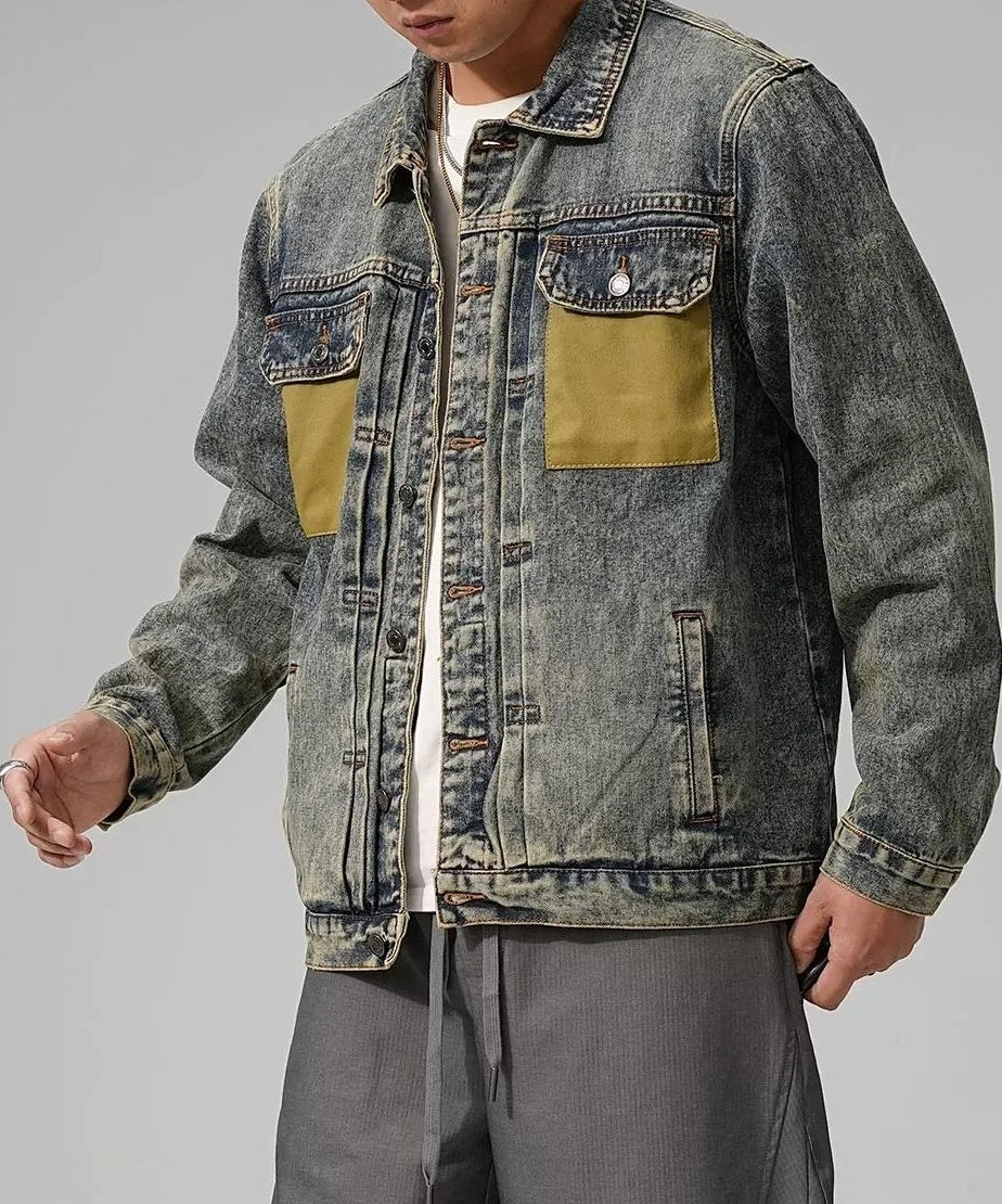 カジュアルデニムジャケット