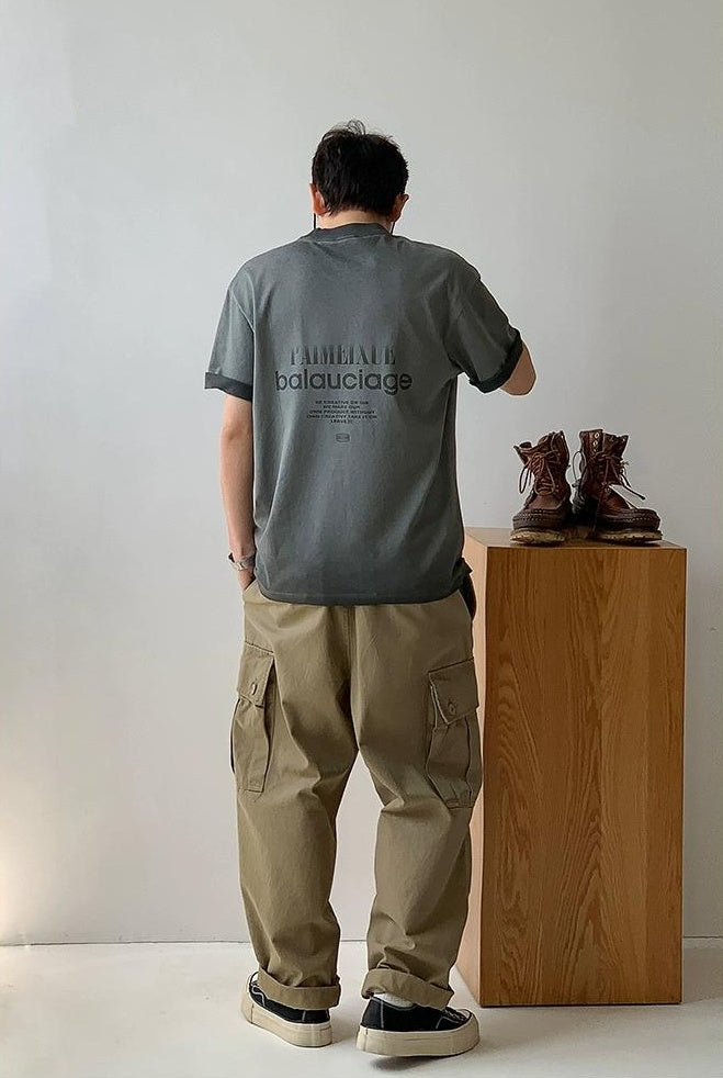 Fun Letter Print Tee