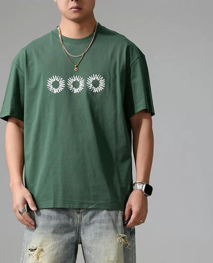 スタイリッシュ刺繍ジムTシャツ
