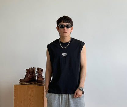 Sleeveless tank tee
