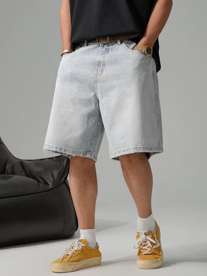 レトロダイヤモンドデニムショートパンツ